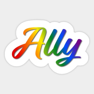 Ally Sticker